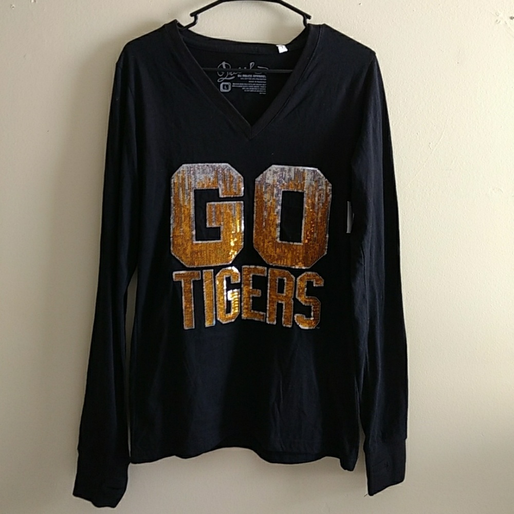 NWT Mizzou Tigers Large Long Sleeve Shirt